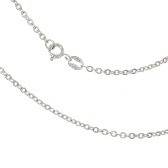 925 Sterling Silver Nautical Necklace Charm Pendant, 3D Airboat with chain - Picture 3 of 15